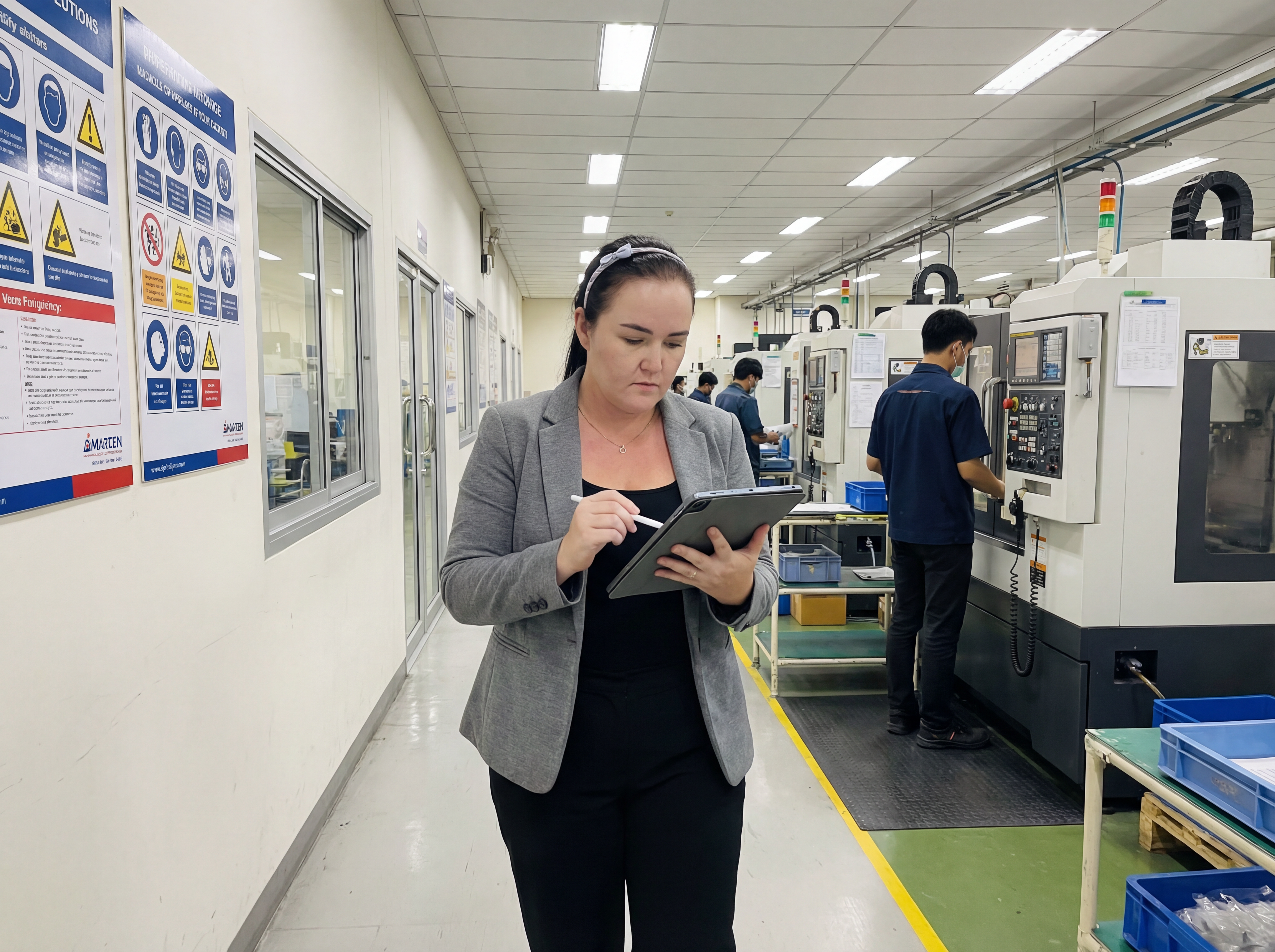 Michelle Hilling - Manufacturing facility